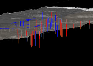 3D figure showing the Columbia Basin