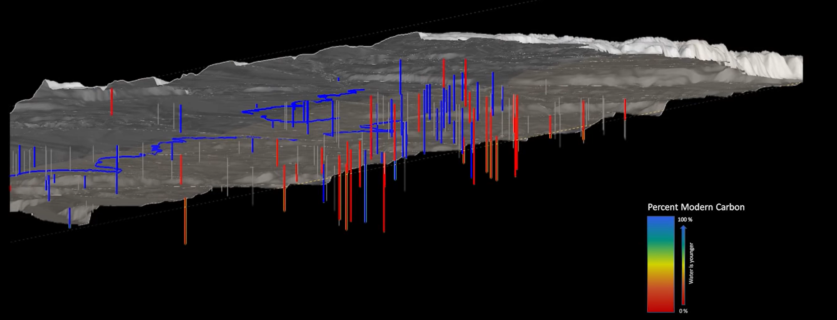 3D figure showing the Columbia Basin