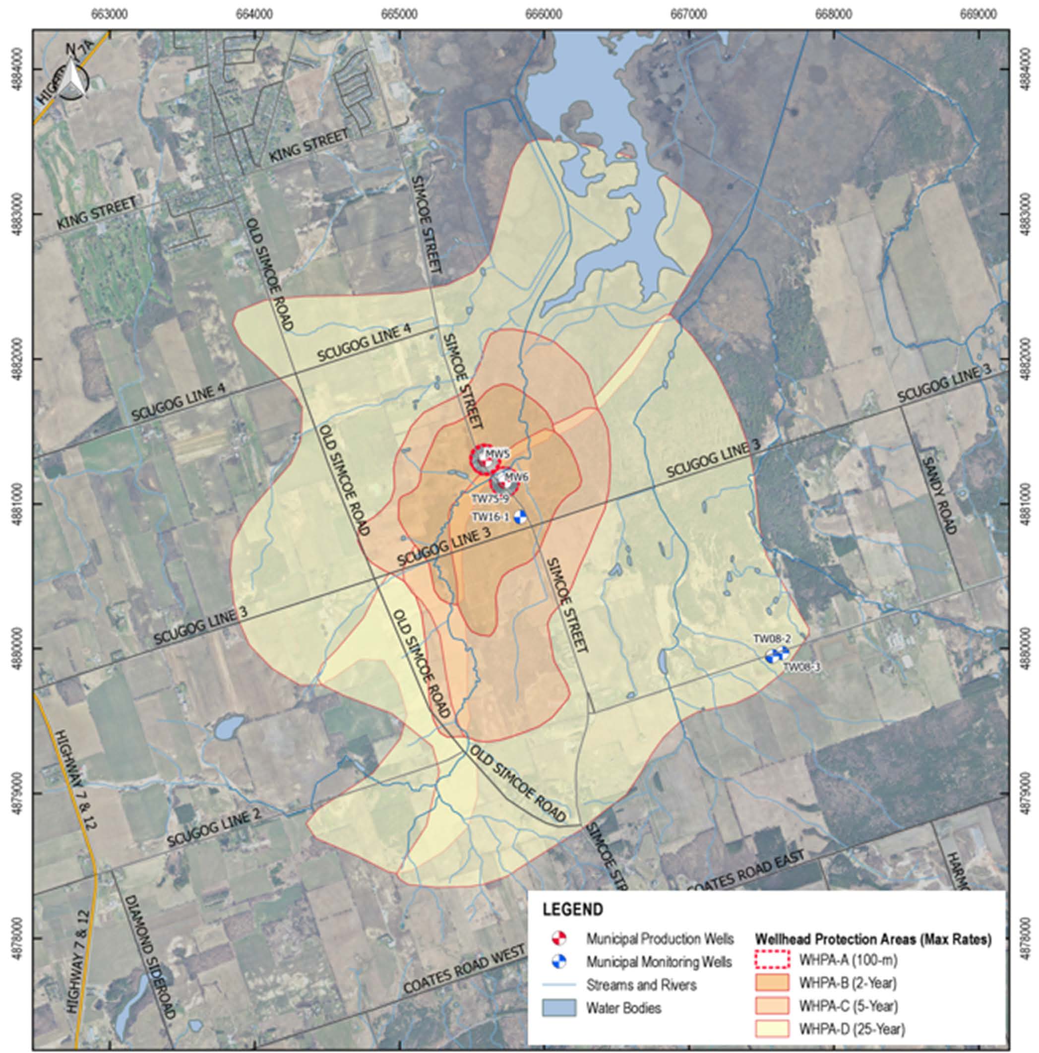 Regional Municipality of Durham Groundwater Modeling Update figure