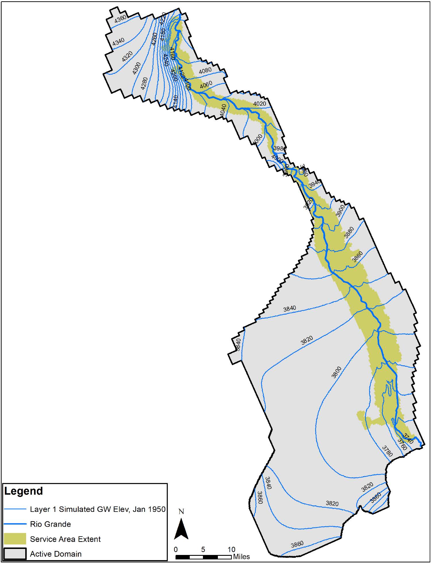 NMISC Water Resources Assessment, Lower Rio Grande figure