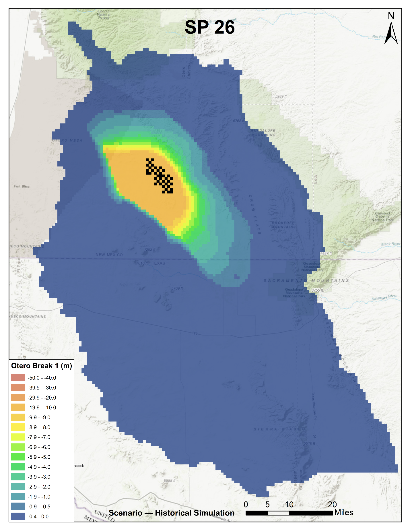 Salt Basin Groundwater Model figure