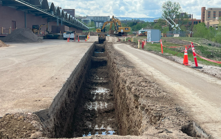 Environmental due diligence prior to fire suppression system replacement.