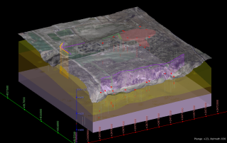 Fields Brook Detrex 3D Geologic Model Figure