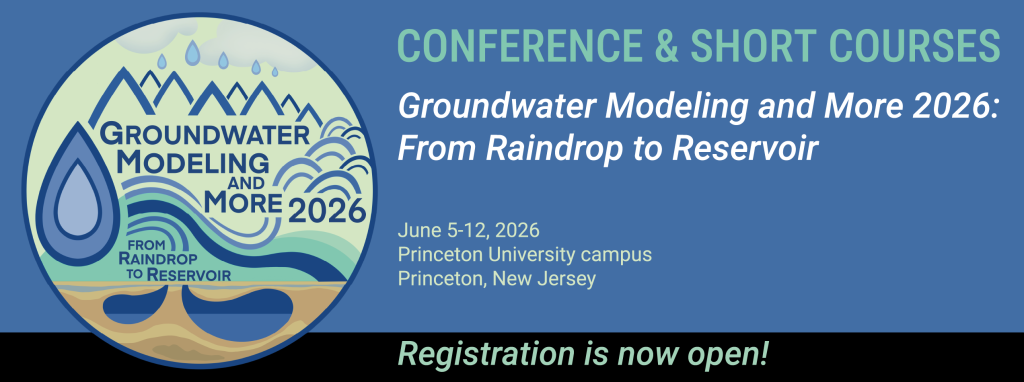 MODFLOW and More is now renamed to Groundwater Modeling and More for 2026. Visit the Integrated GroundWater Modeling Center (IGWMC) website for details.